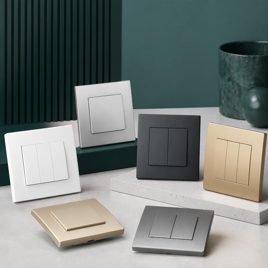 Modular switches & plates collection