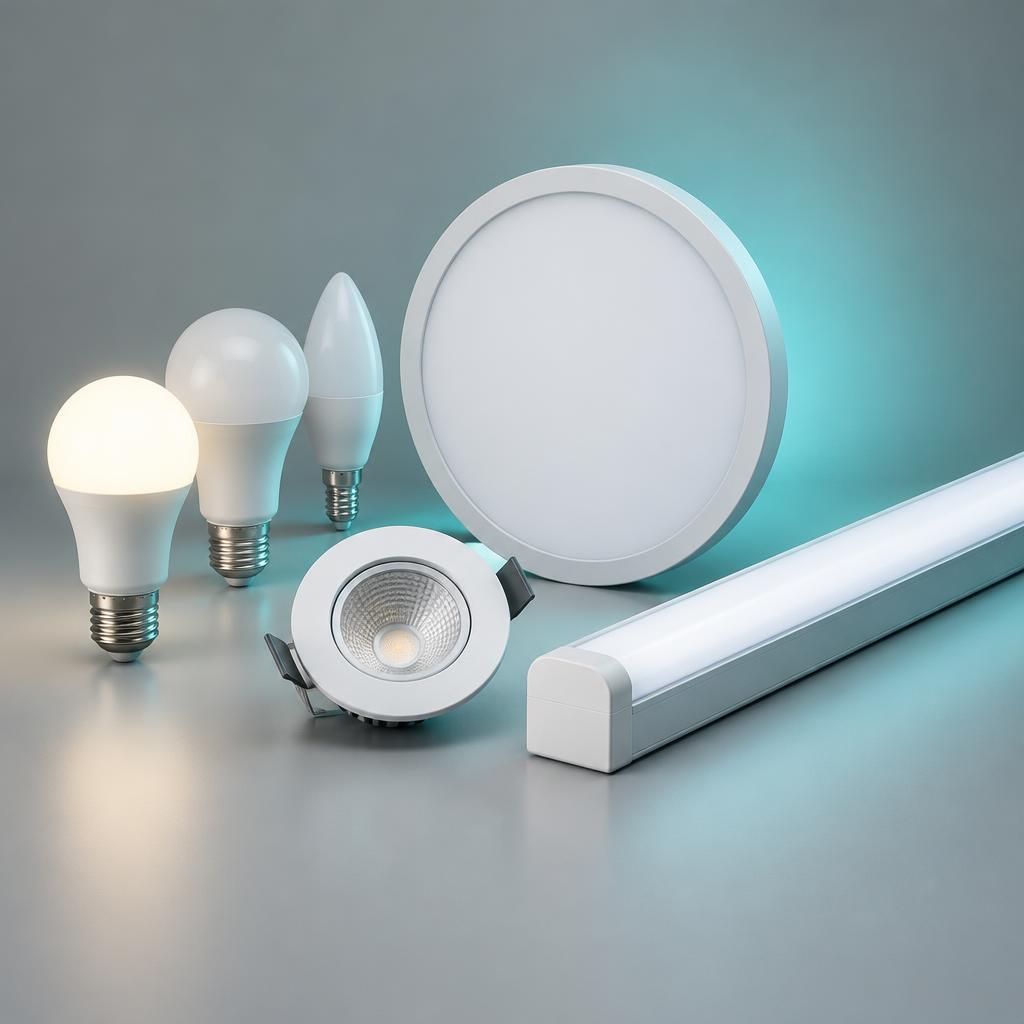 LED lamps, battens & panels product collection