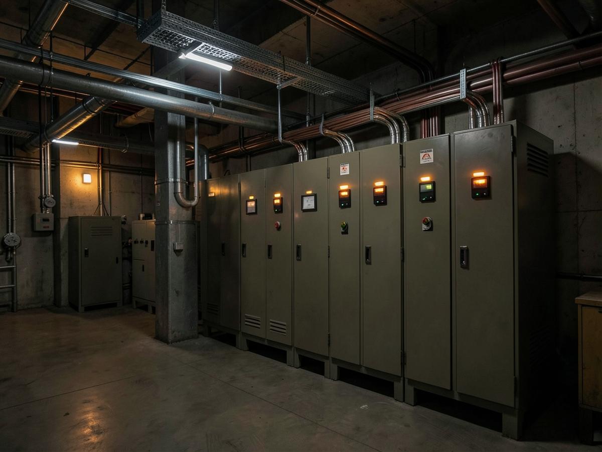 Precision Components Plant — industrial electrical installation in Chakan MIDC