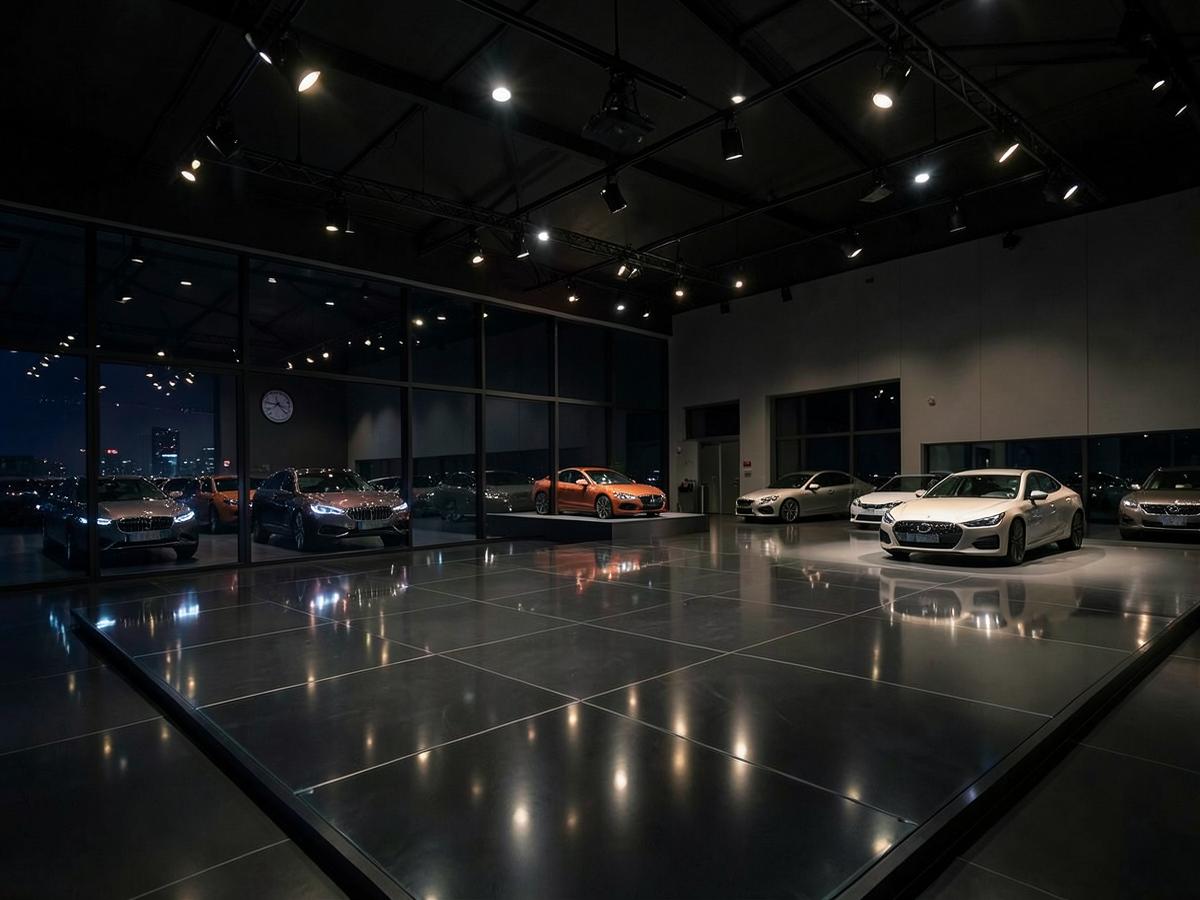 Velocity Motors Flagship — showroom electrical project